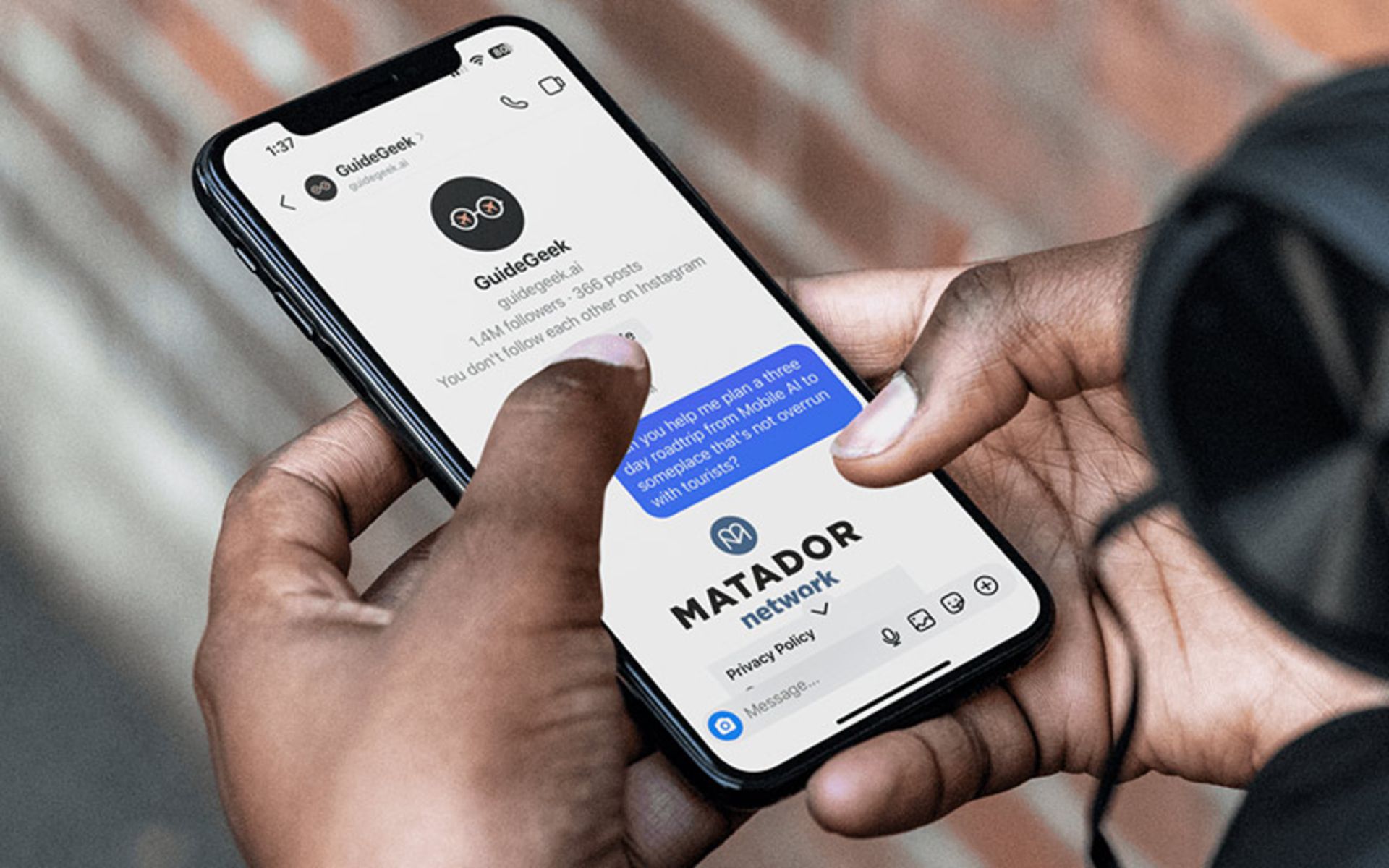 Gaddgic app on mobile