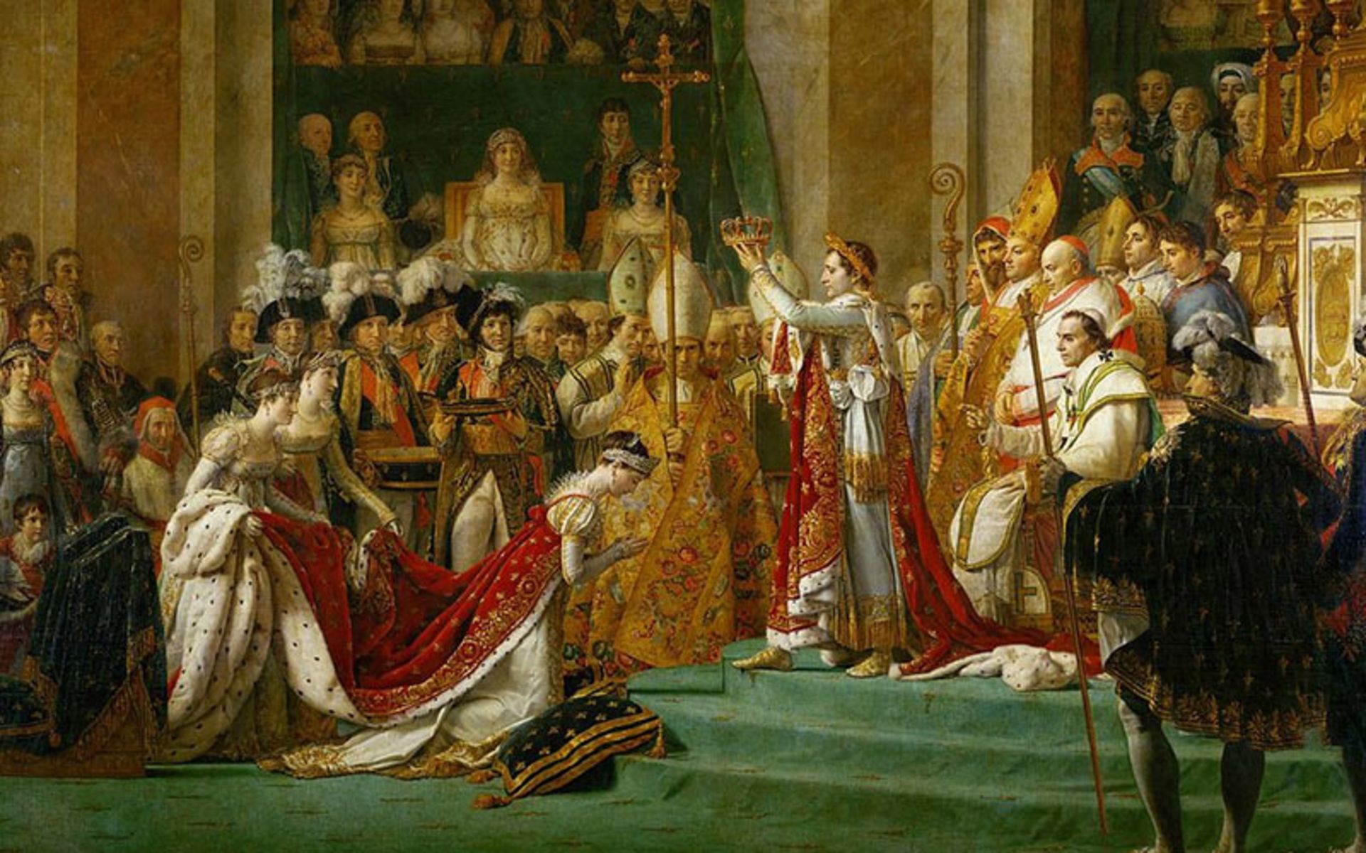 Napoleon and Josephin's wedding