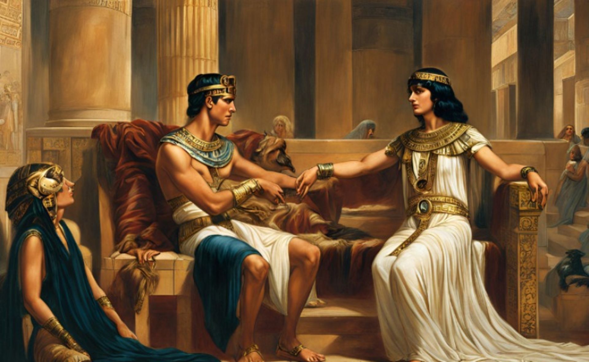 Cleopatra and Mark Ahony