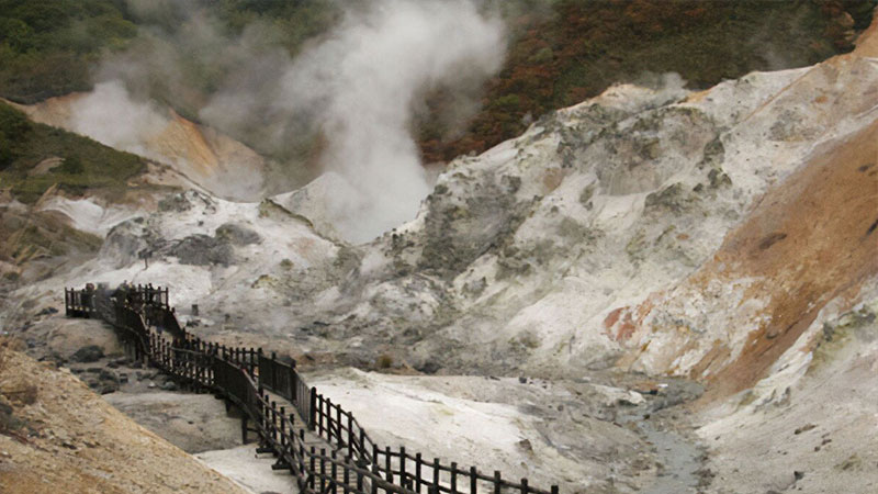 The volcanic wonders around Hokkaido