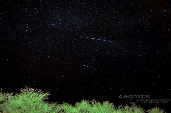Sky waiting for the meteoric 