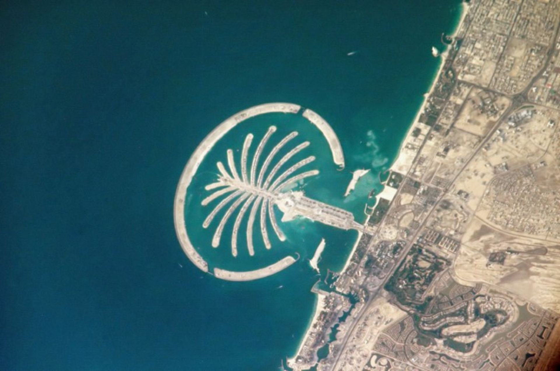 Jumeirah Dubai Aerial Image