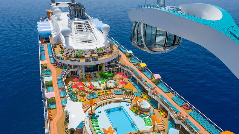 Cruise ship facilities