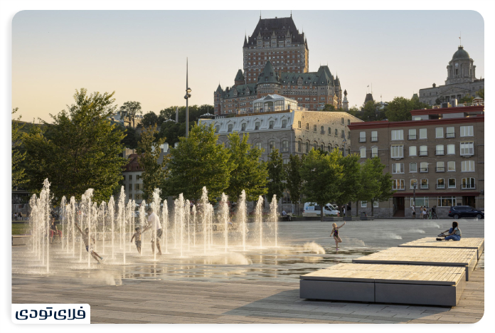 Quebec sightseeing Park Plus de Convia