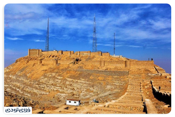 The remains of the historic fortress of the kings
