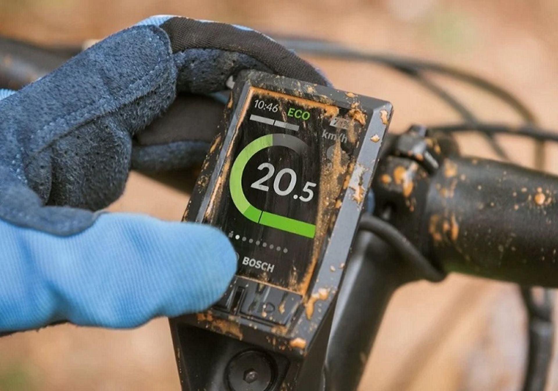 Bike mile gauge