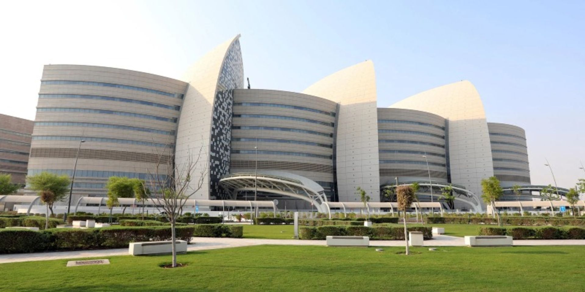 Modern Qatar buildings