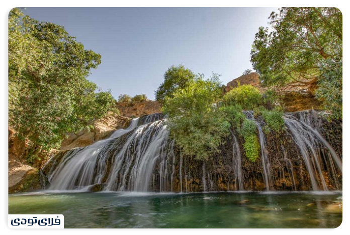Lorestan Shirz Strait Falls