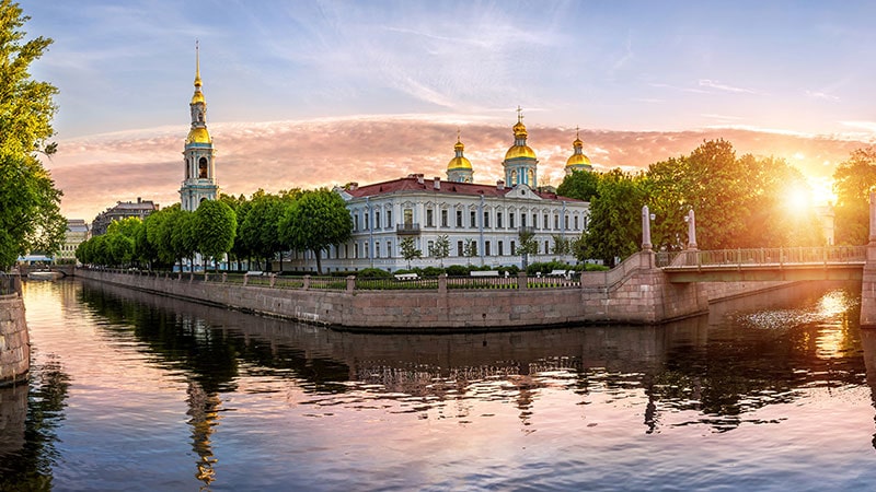 St. Petersburg in the summer (June - August)