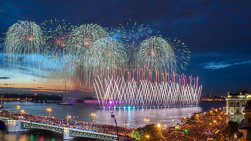 Time of White Nights St. Petersburg