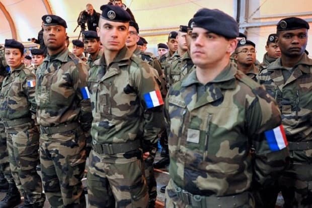 The world's top armies in 1