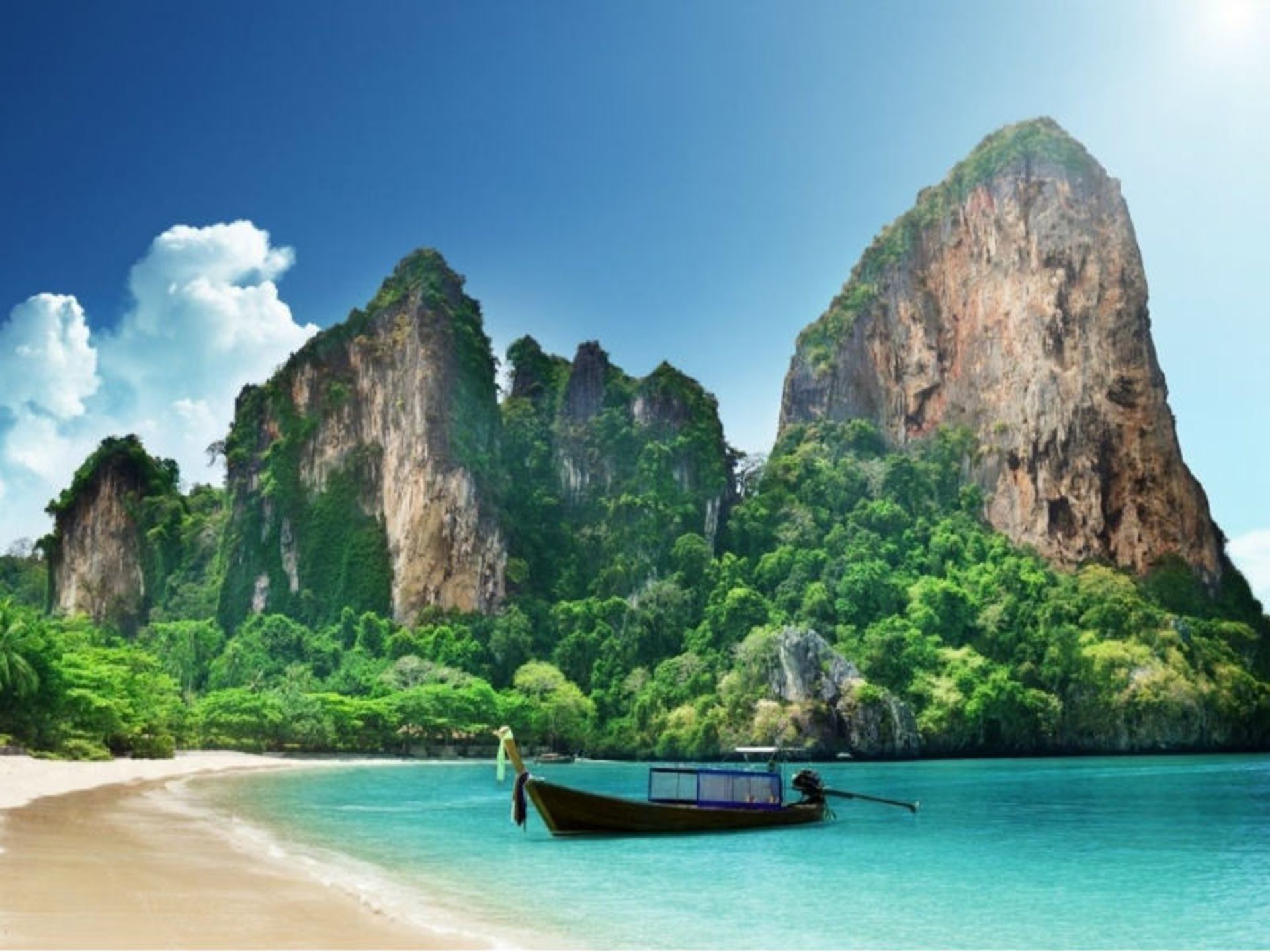 Boating in Thailand Islands
