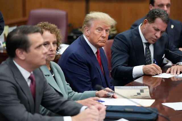 How did Trump's first day?