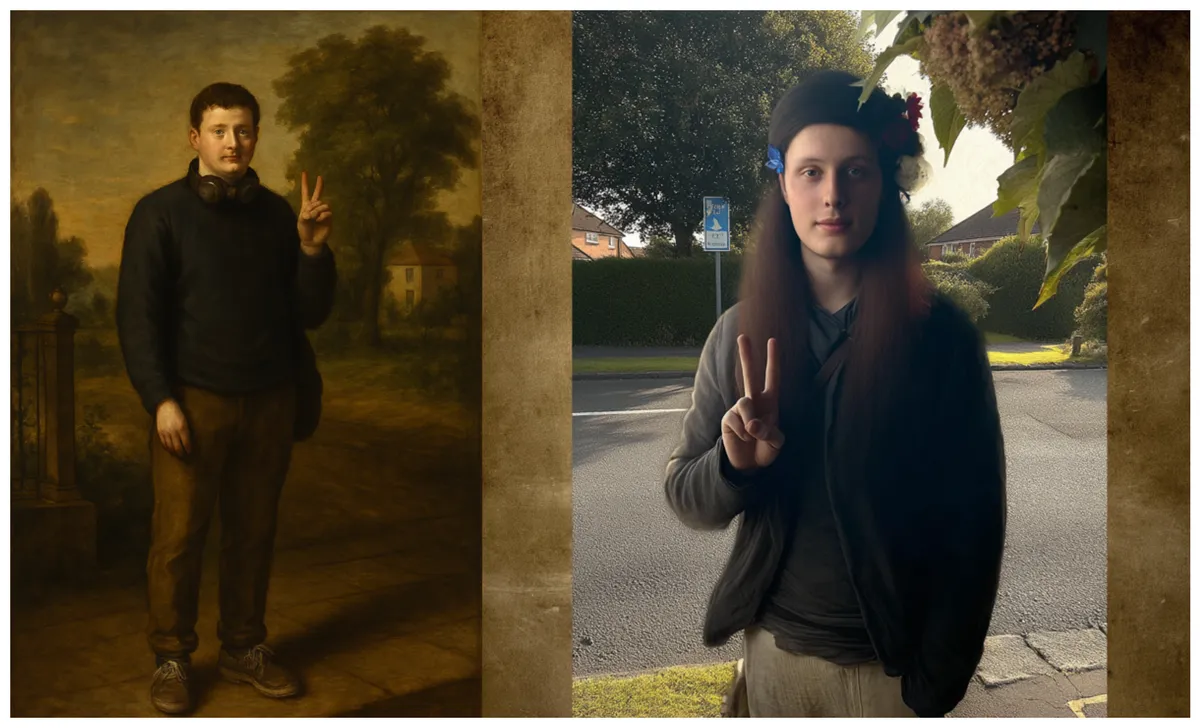 Pictures produced by ChatGpt and Midjourney with Renaissance Portrait style