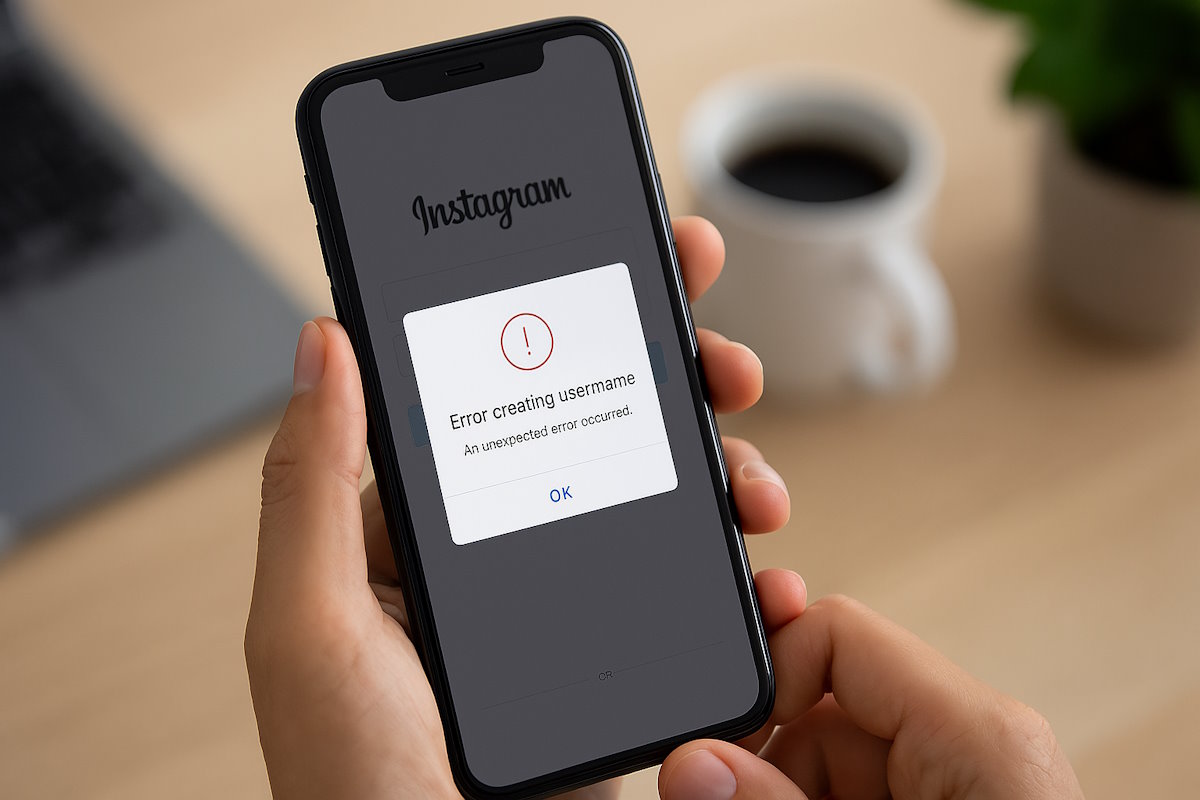 Error Fixing Problem Create Username on Instagram; Step -by -step guide - Digino