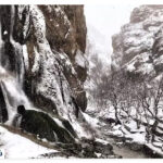 White water waterfall