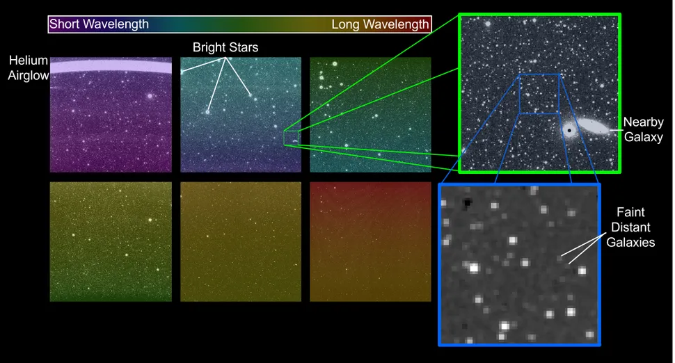 NASA's new space telescope recorded his first cosmic images