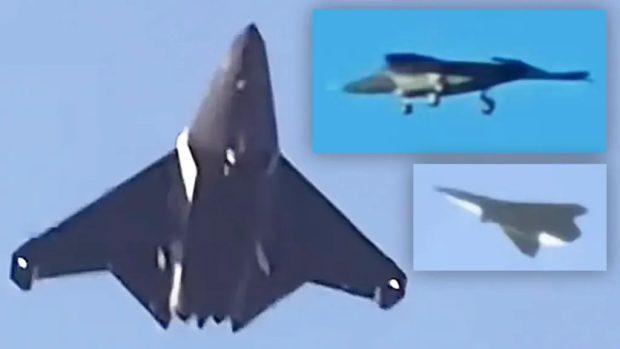 Hidden fighter without tail Ja 50 China