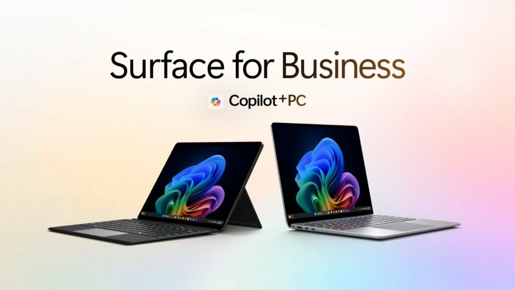 Surface Pro Advertising with the help of artificial intelligence