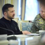 Zelnsky's meeting with NATO commanders on how to deploy Western forces in Ukraine