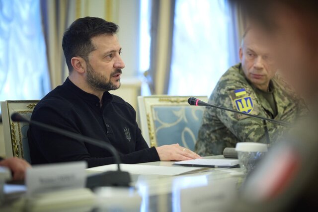 Zelnsky's meeting with NATO commanders on how to deploy Western forces in Ukraine