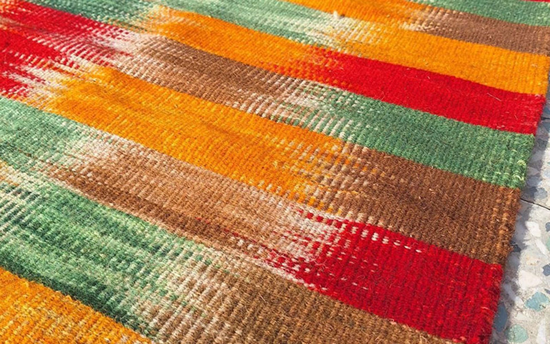Boroujerd colored carpet