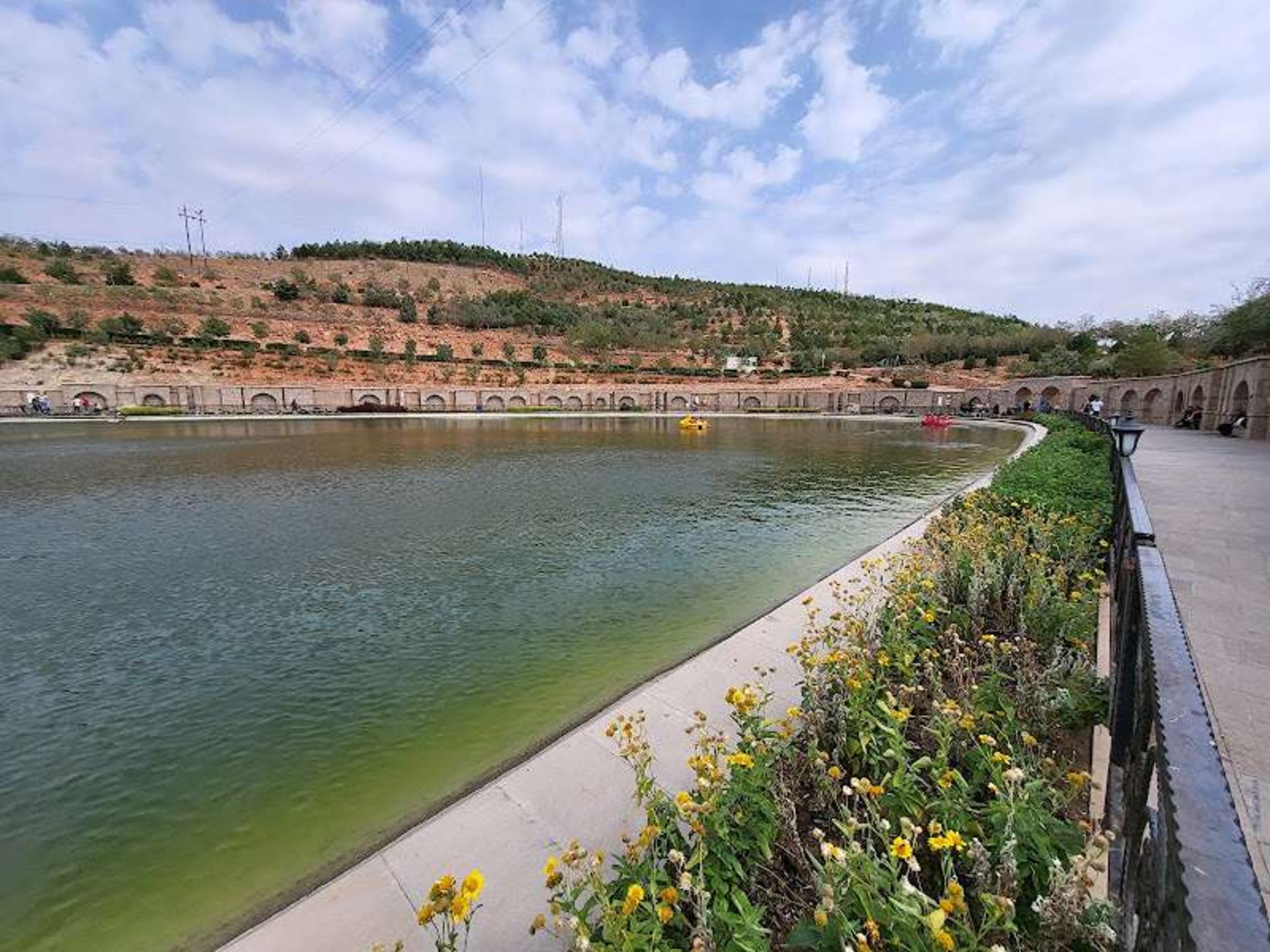Tabriz's Ein al -Tabriz Resort in Spring