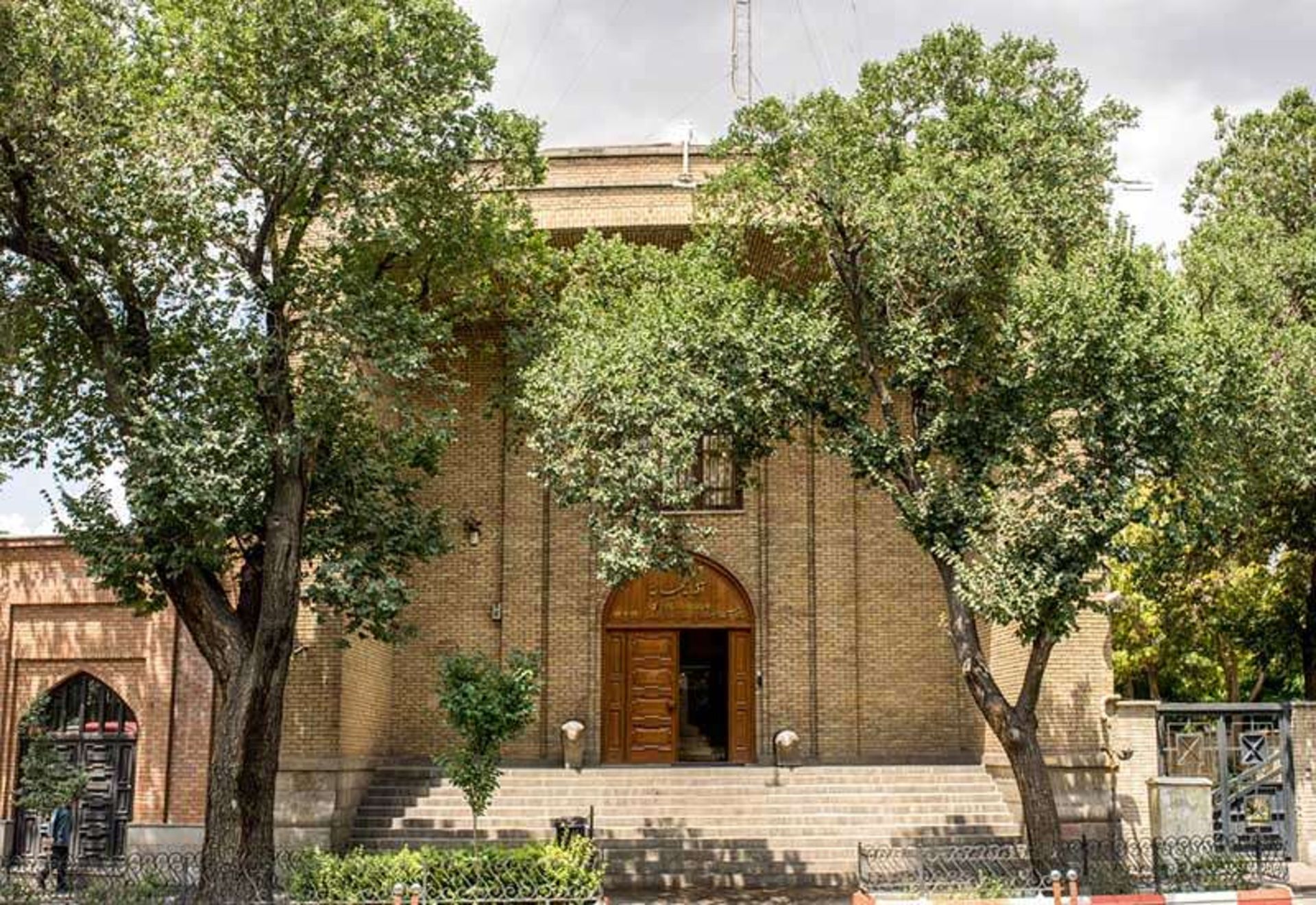 The erance to the Azerbaijan Museum of Tabriz