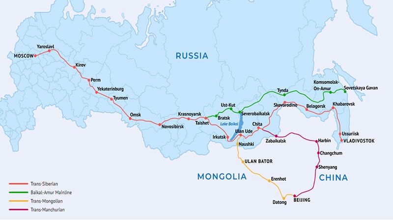 Siberian national routes