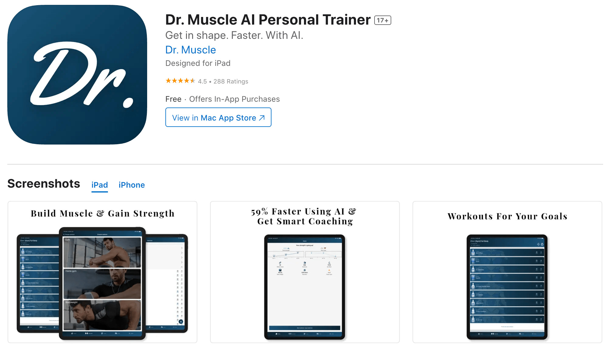 Artificial ielligence of bodybuilding