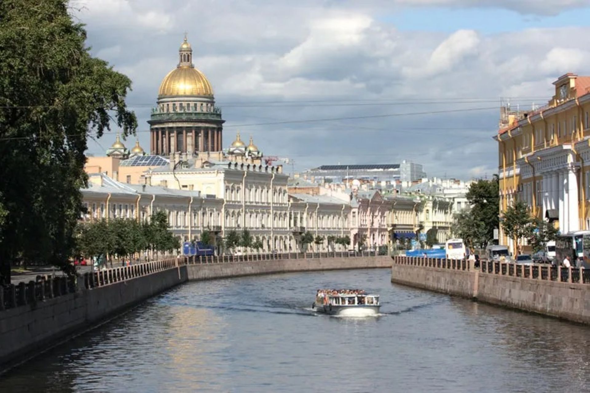 The SanPressburg River Russia