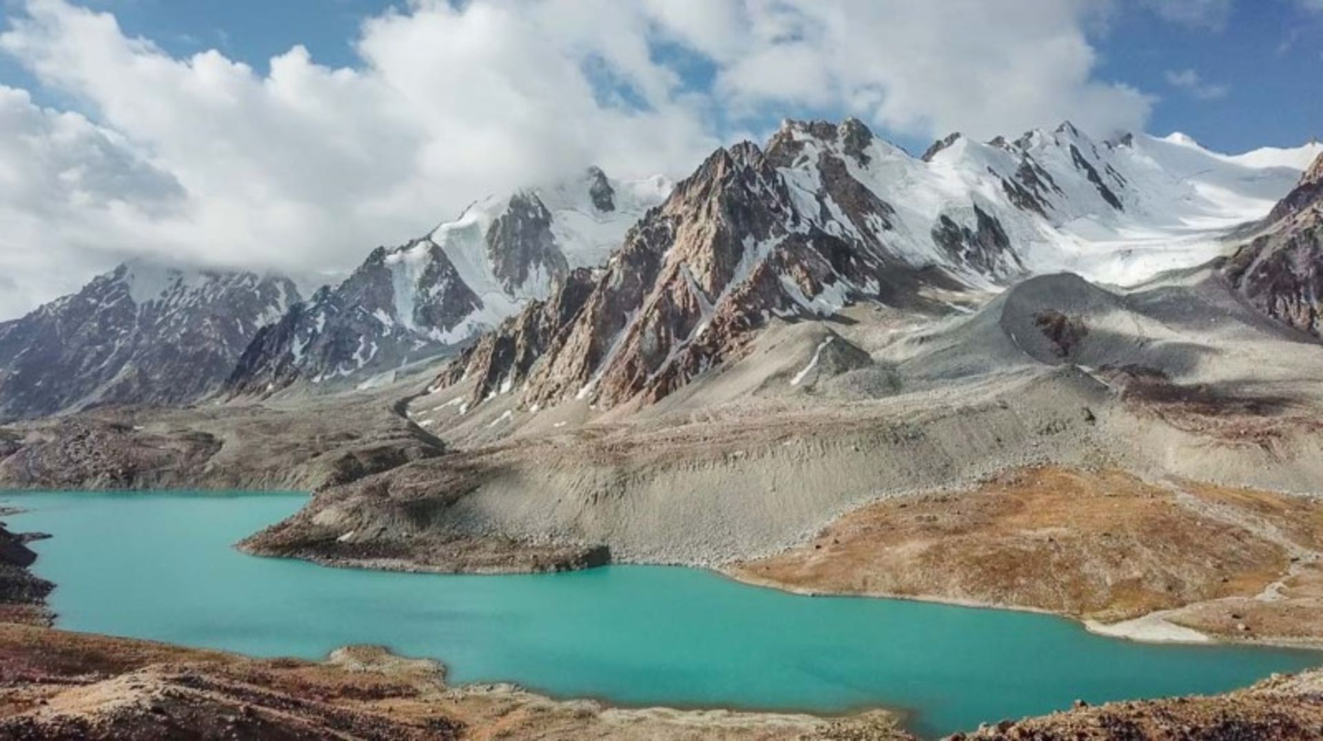 Pamir Mouains in Tajikistan