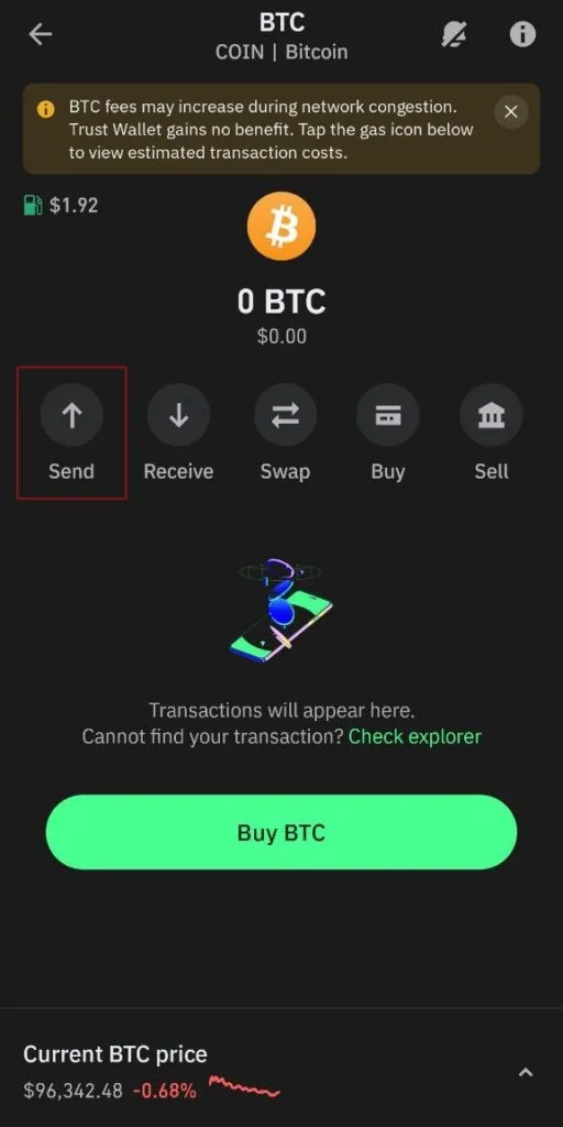 Bitcoin in Trust Walt