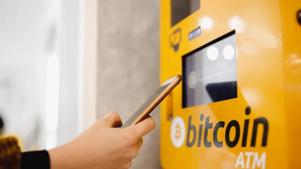 ATM device to sell bitcoin