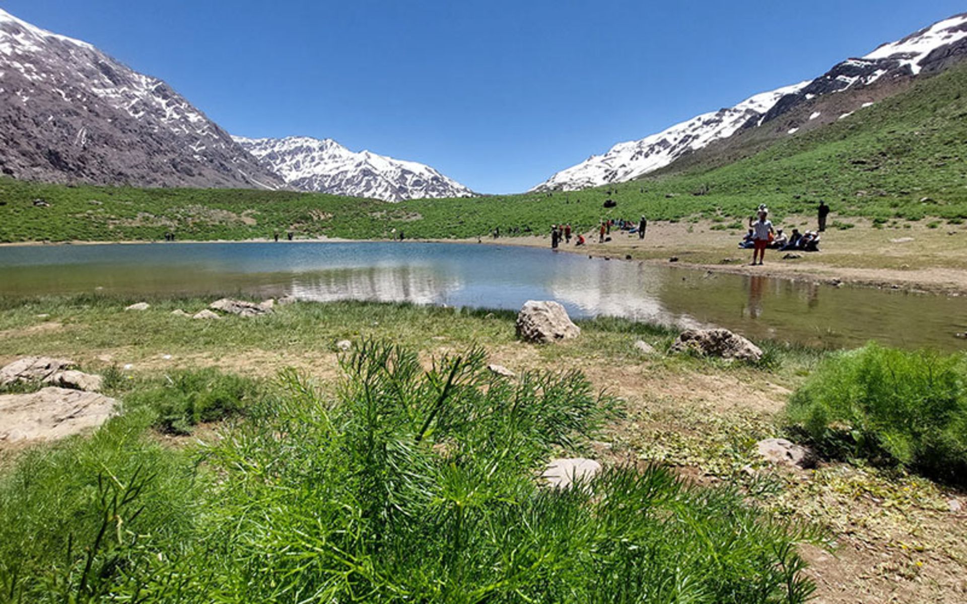 Lake Mou Gol in the spring