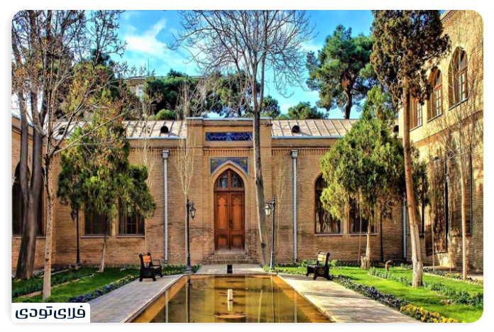 Masoudieh Mansion in Tehran Negarestan Garden