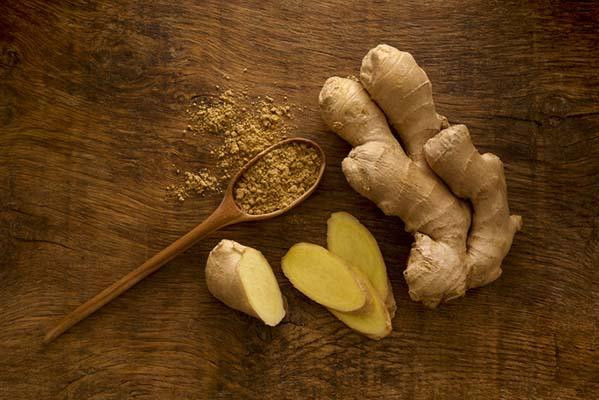 Ginger properties for polycystic ovaries