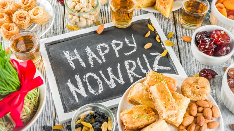 Nowruz celebration / ancie Persian speech celebration