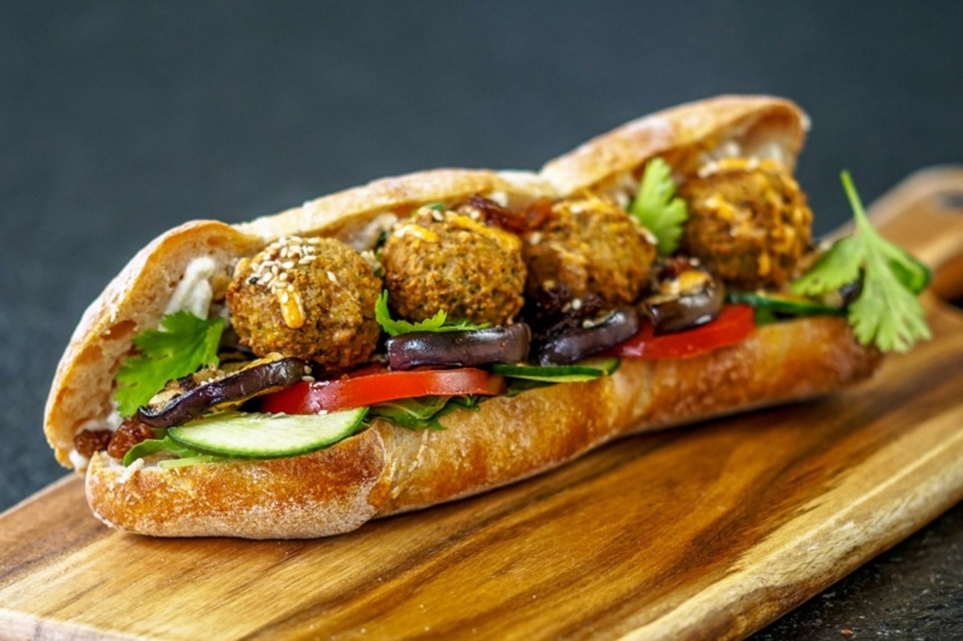 Chickpea sandwich