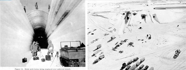 US nuclear base under Greenland ice; Washington's long -standing ierference on the polar island
