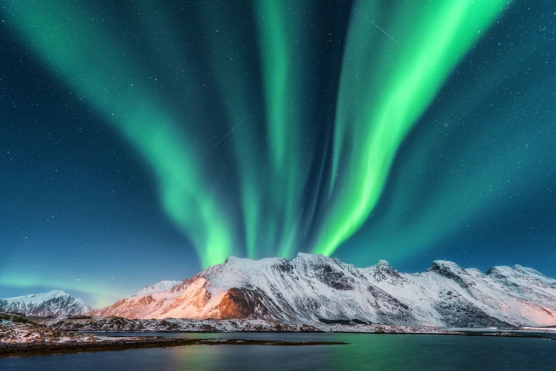 Aurora in Norway's sky