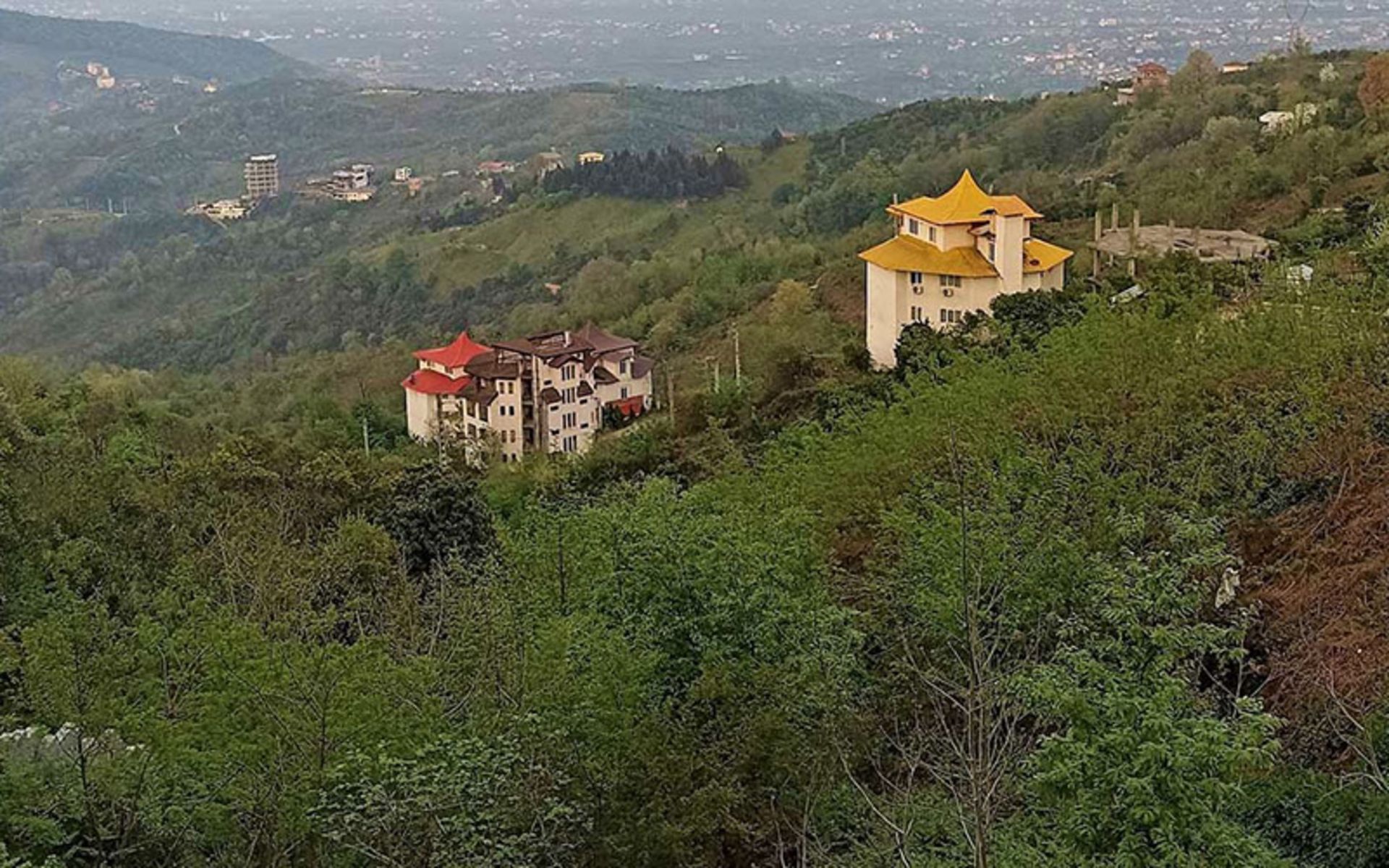 The nature of the village of Arba Kaleh