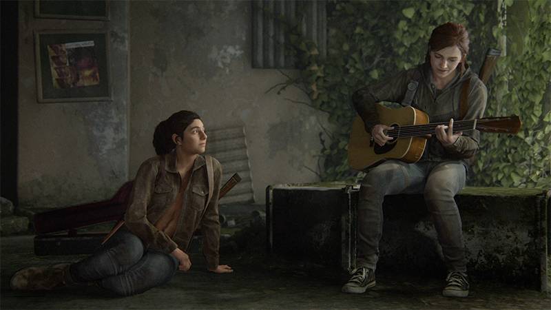 The Last of Us Part II Ellie Dina