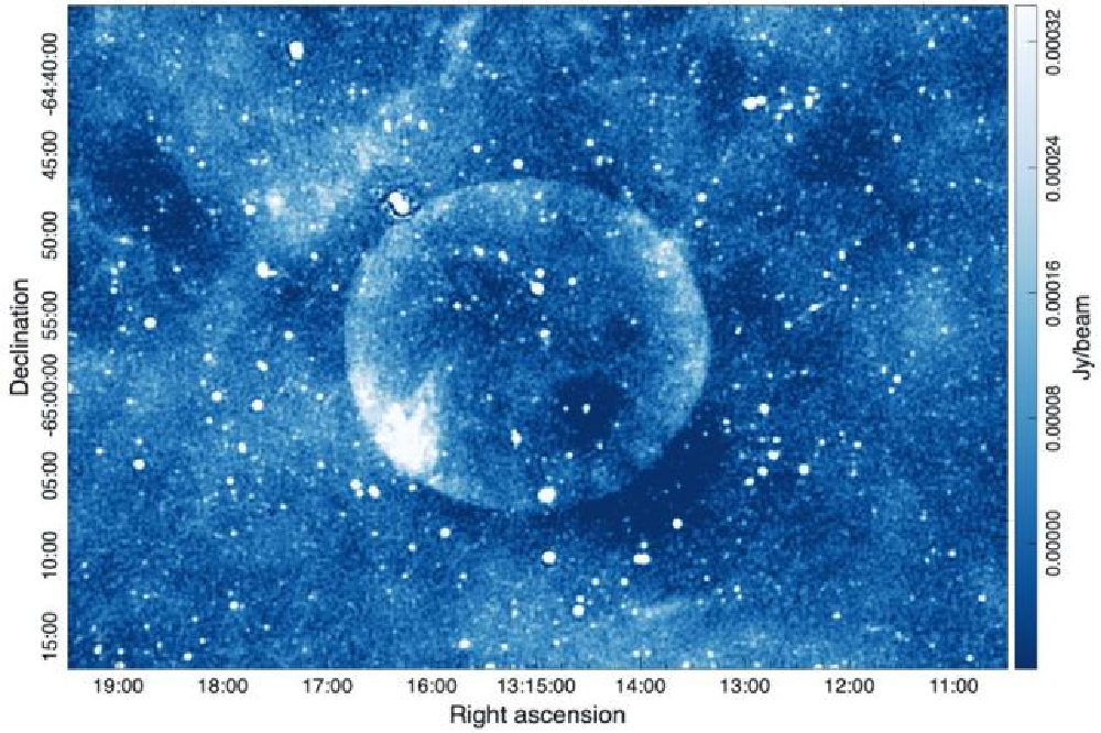 Discovery of a mysterious spherical mass in space