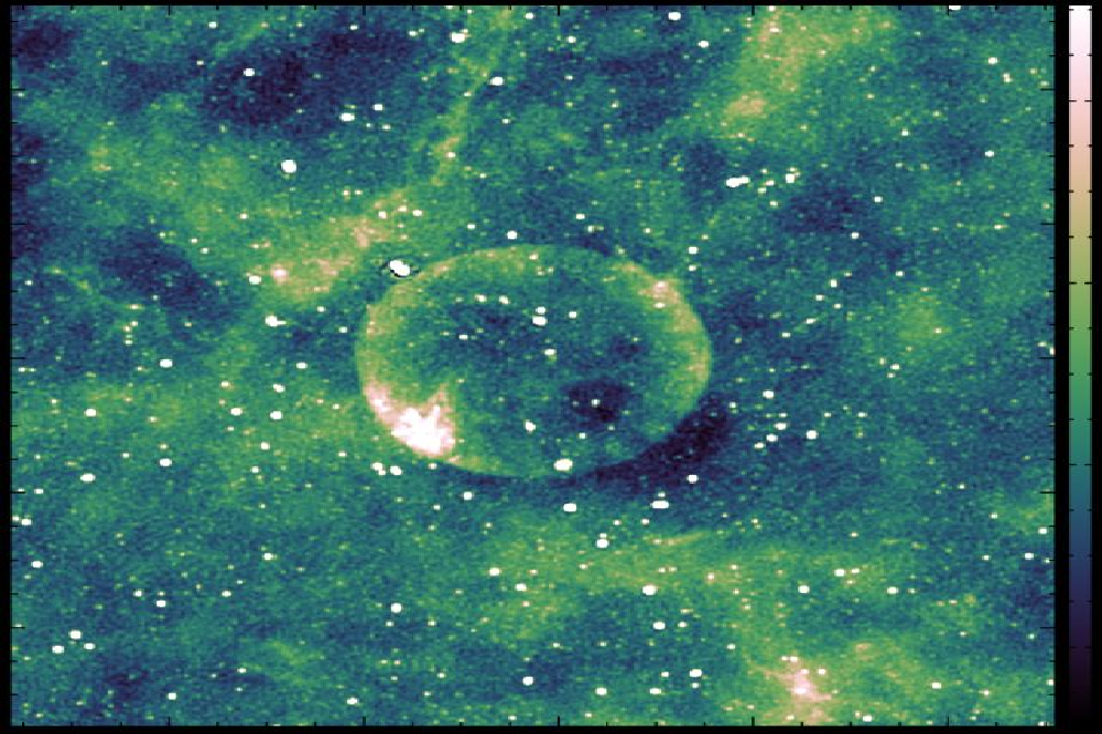 Discovery of a mysterious spherical mass in space