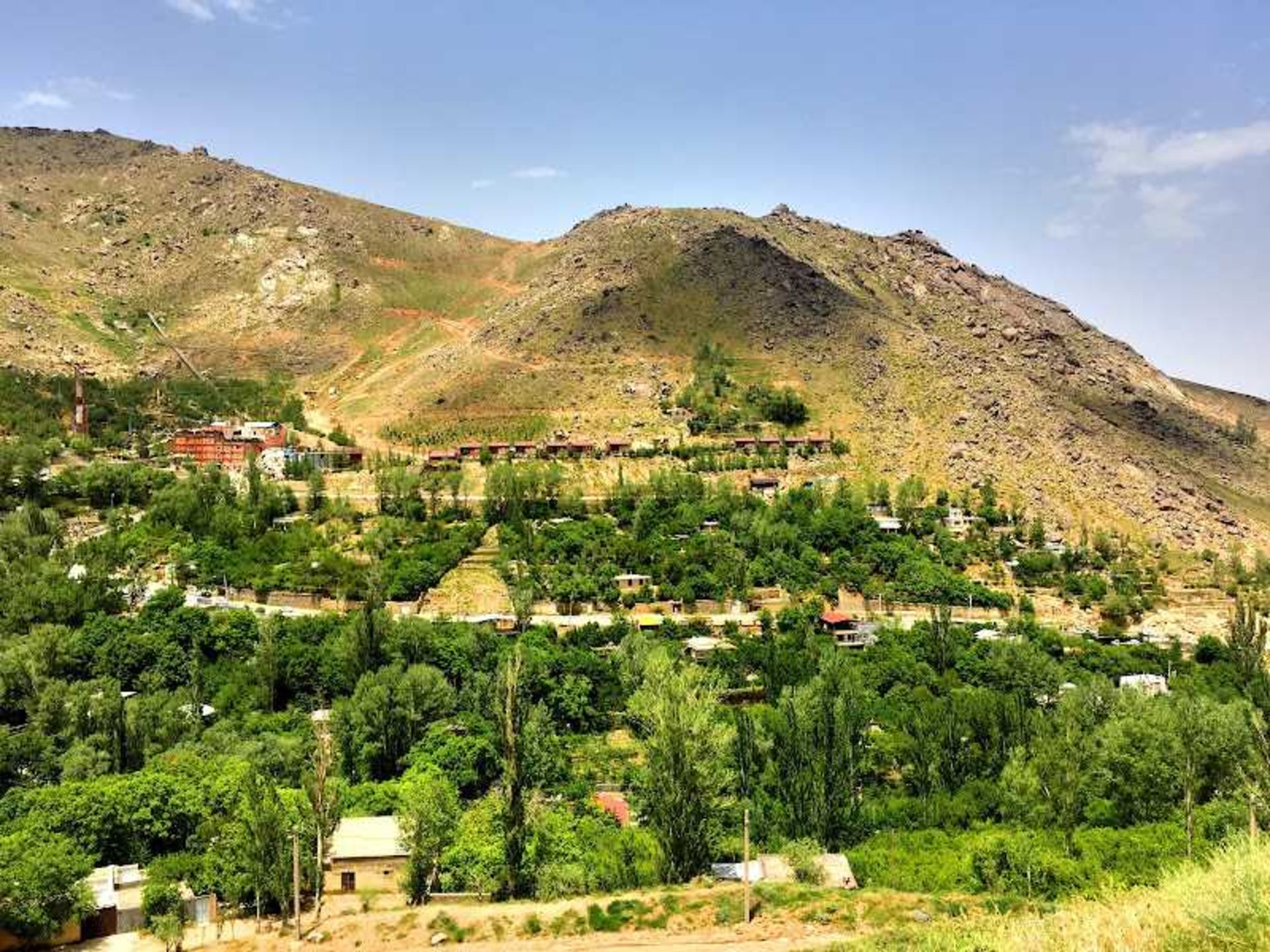 Nature of Ganjnameh Tourism Area Hamedan