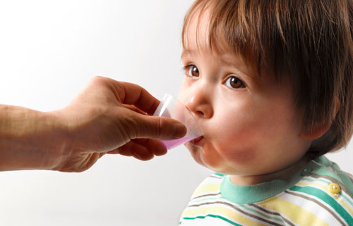 How long to consume zinc sulfate syrup?