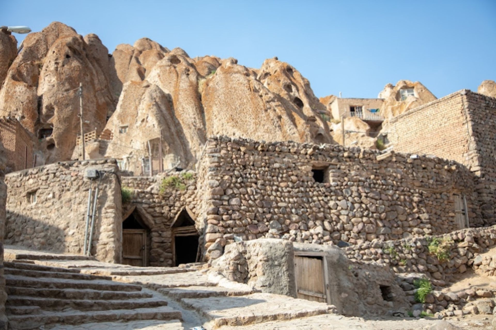 The stone houses of the village of Kandovan 