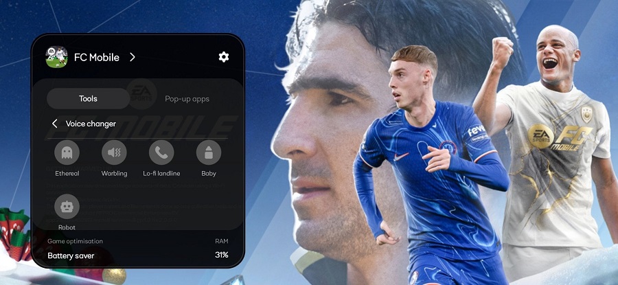 Samsung upgraded the Game Booster app with new features