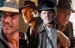 The Indiana Jones series films from the worst to the best
